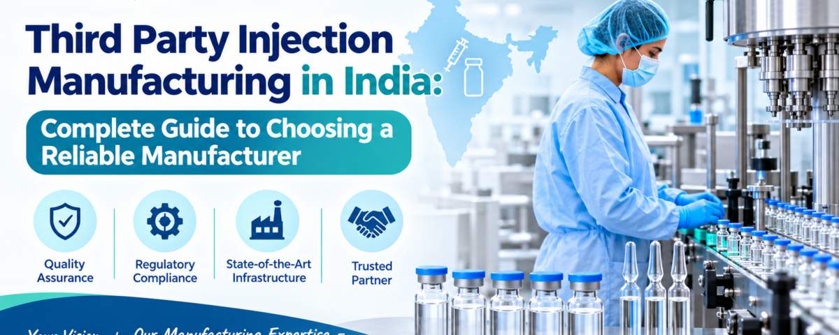 Third Party Injection Manufacturing in India Complete Guide to Choosing a Reliable Manufacturer