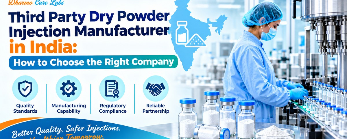 Third Party Dry Powder Injection Manufacturer in India How to Choose the Right Company