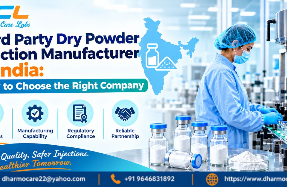 Third Party Dry Powder Injection Manufacturer in India How to Choose the Right Company